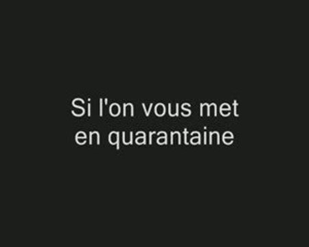 Dany Moreau - Tamiflu, la chanson de la grippe A