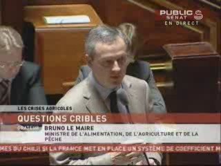 SEANCE,Questions cribles : Bruno Lemaire et la crise agricole