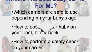 What Is The Best Baby Carrier For Me?