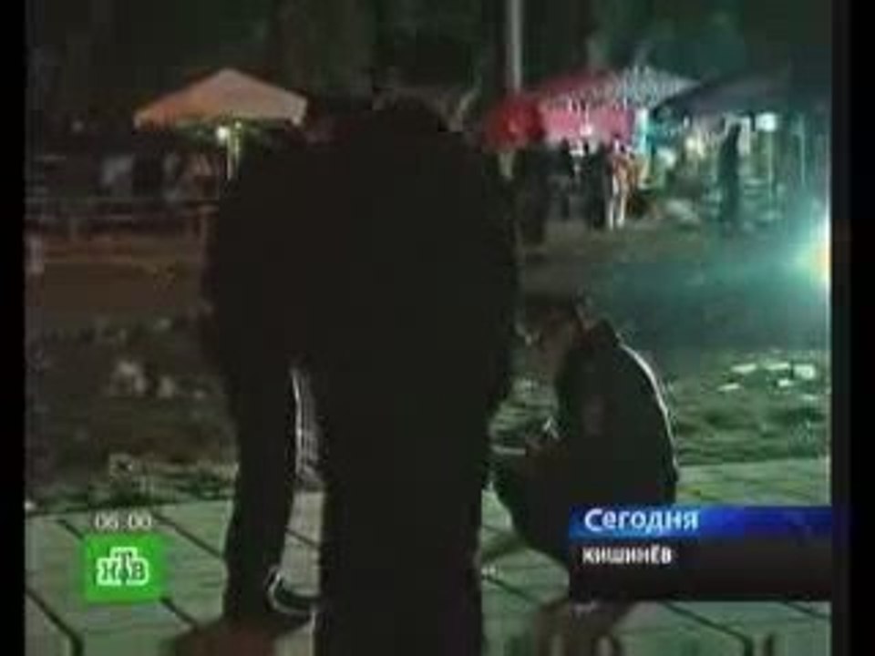 Взрыв в центре Кишинёва