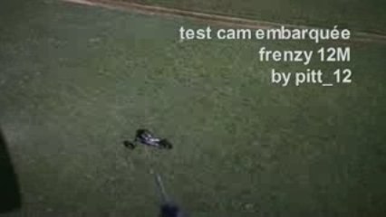 test cam embarqué frenzy 12m