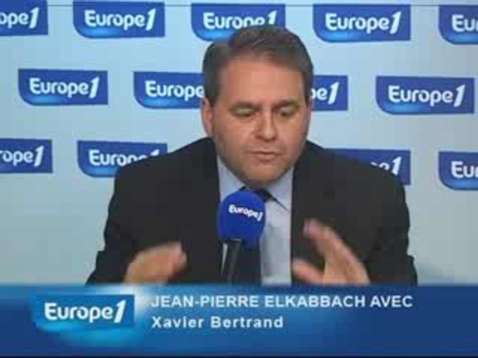 Xavier Bertrand veut du "sang-froid" dans les rangs de l’UMP