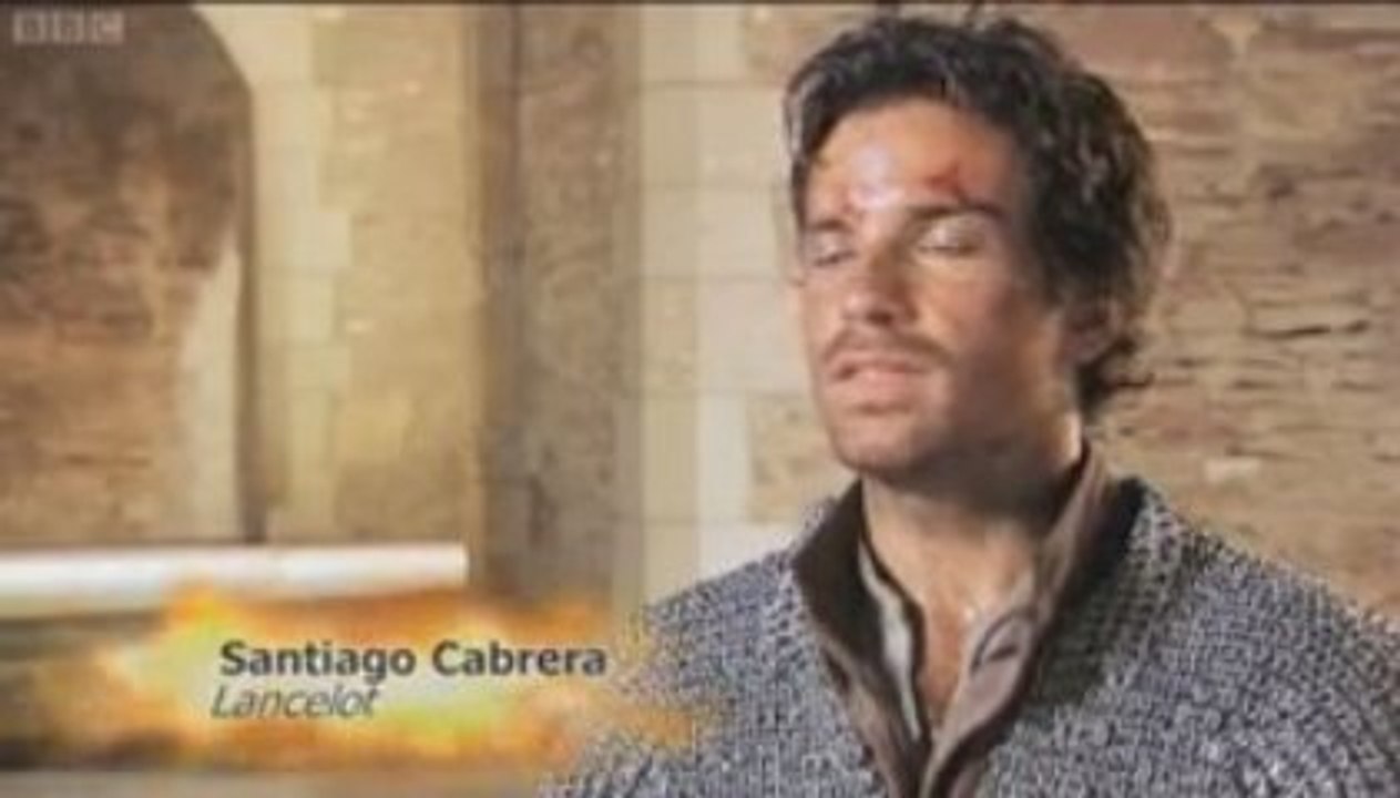 Merlin BTS epi 2x04 part2 Love triangle