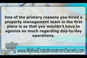 3 Investment Property Management Basics