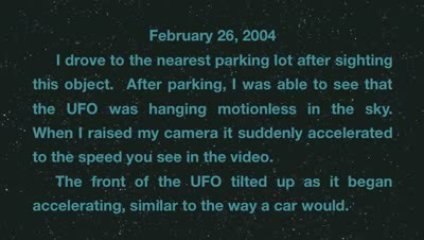 UFOs over Jackson County, Michigan Video