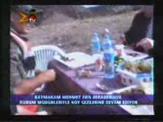 zile kaymakamı köy gezilerine devam ediyor