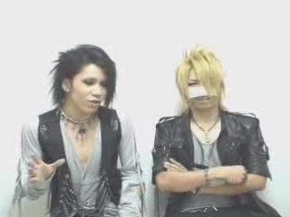 Aoi & Reita - MONO GLOBE Comment [2009.10.07]