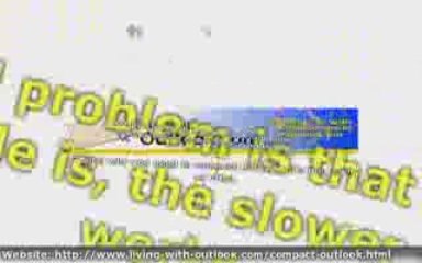 Two Great Reasons to Compact Outlook Data Files