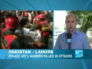 Near-simultaneous attacks target police stations