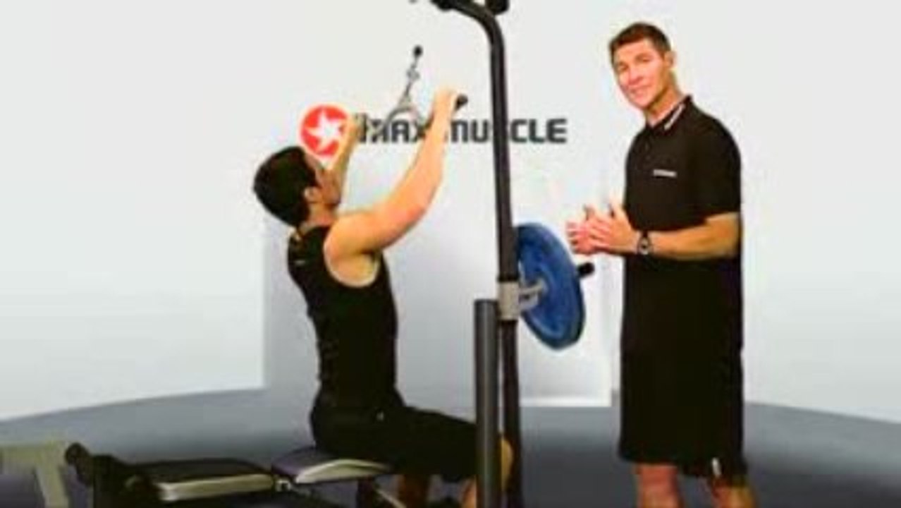 Wide Grip Lat Pulldown Demonstration Video - Maximuscle