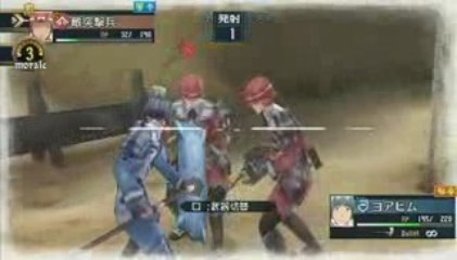 Valkyria Chronicles 2 - battles gameplay 5 - PSP