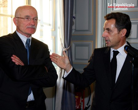 Nicolas Sarkozy, de Pompidou-Metz à la Mairie