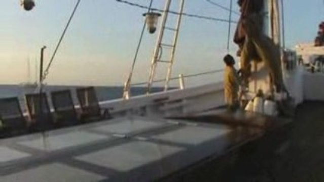 A bord du Katharina Iles de la sonde Indonesie