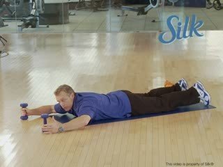 Silk Fitness - Superman w/ Uneven Dumbbell