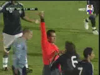 Uruguay-Argentine, qualif CDM 2010, résumé à la mode Globule