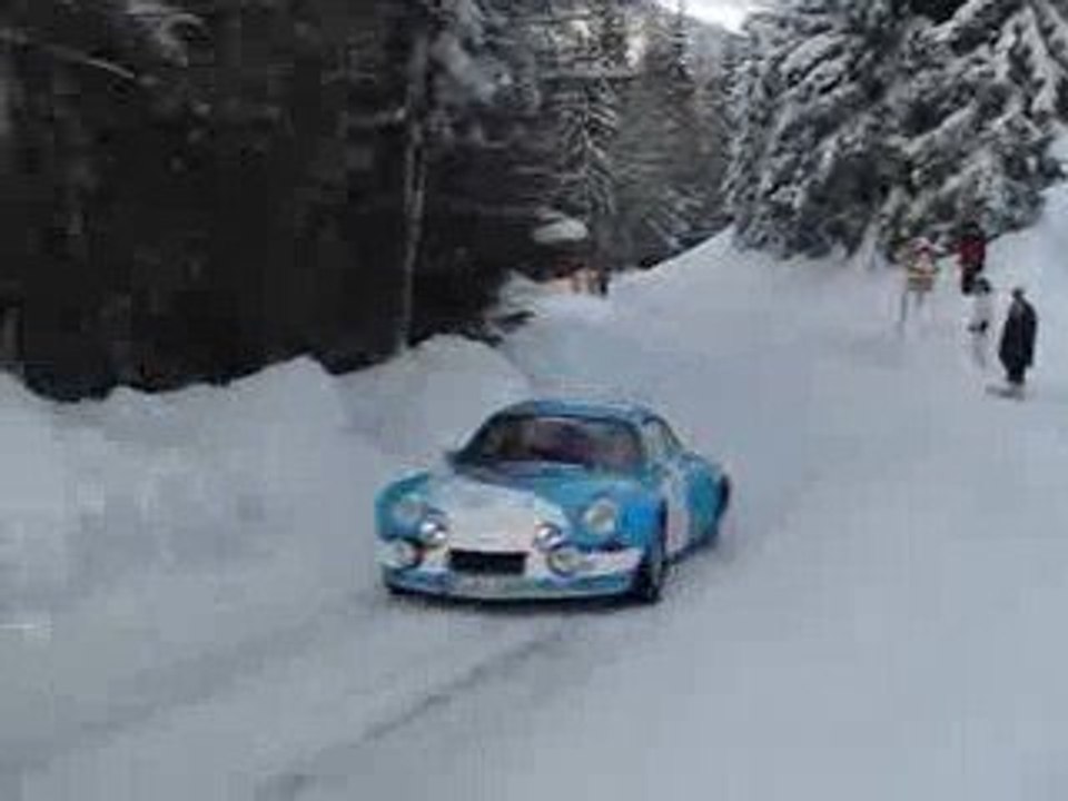 Renault Alpine A 110 1600S _ Gr. 4 in the Snow