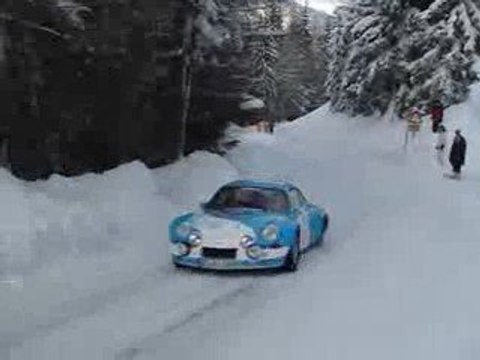 Renault Alpine A 110 1600S _ Gr. 4 in the Snow
