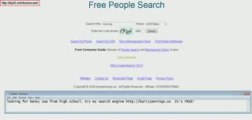 Free People Search Engines & Person Finder. Find People ...