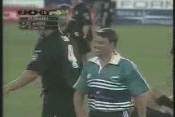 trips over player