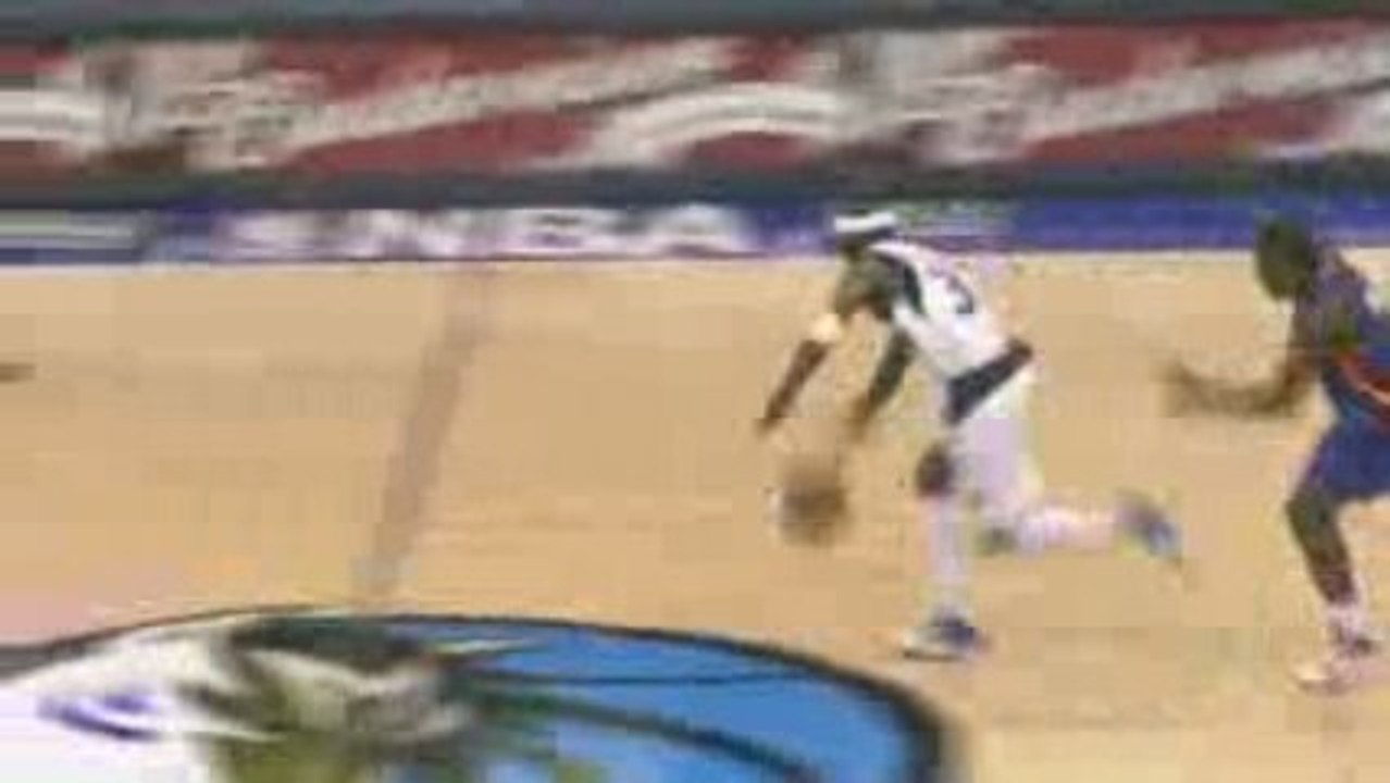 NBA Jason Terry steals the ball and finishes at the other en