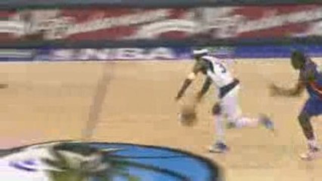 NBA Jason Terry steals the ball and finishes at the other en