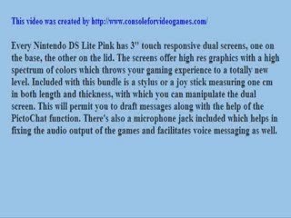 Spice Up Your Gaming With Nintendo DS Lite Pink