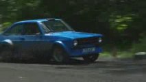 Ken Block Vintage Rally Car Practice - 1978 Ford Escort MK2