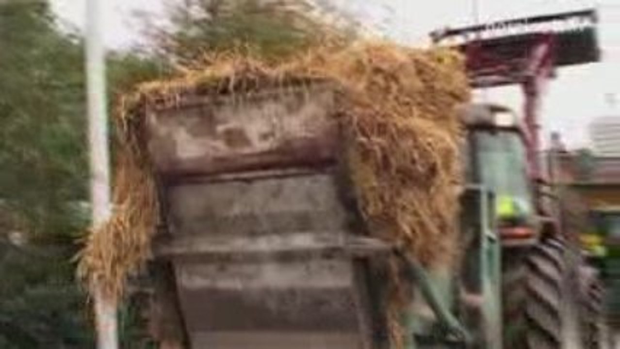 Manifestation des agriculteurs à Rouen