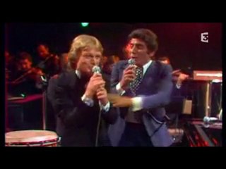 Claude François & Gilbert Bécaud l'important c'est la rose..