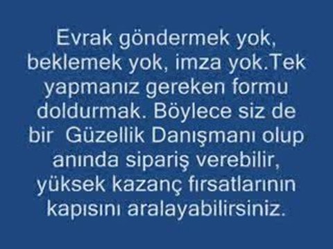135 Bin Güzellik Danışmanı Aranıyor. Ek Gelir, Kazanç, Para