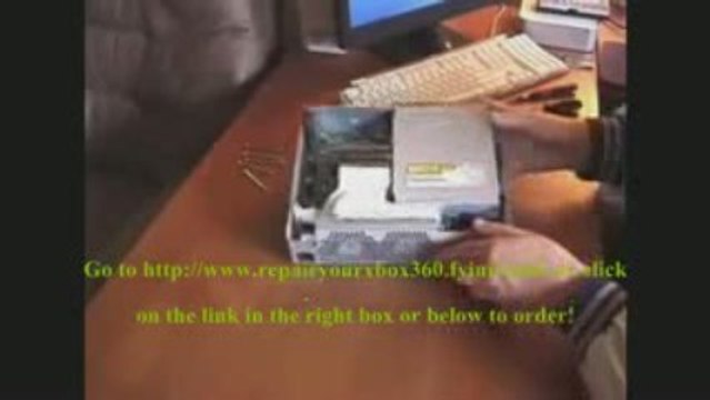 Repair your Xbox 360 red rings of death or E74 video guide