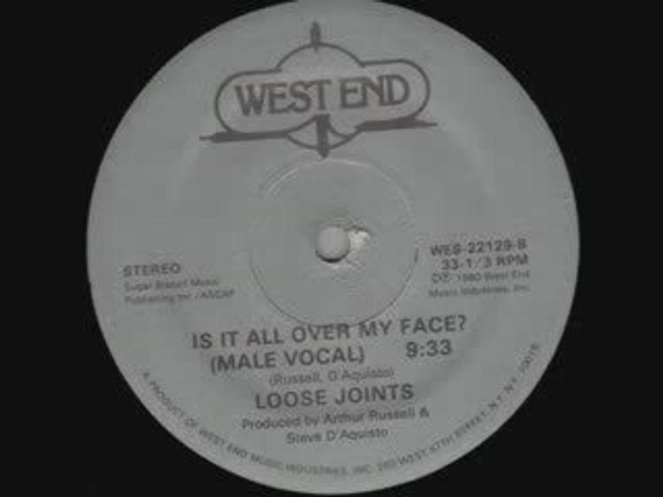 80s soul/funk/boogie Loose Joints - Is It All Over My Face?