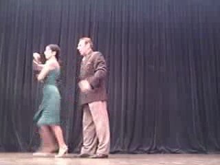 Roberto Romanelli Betty Jorge tango argentin improvisation