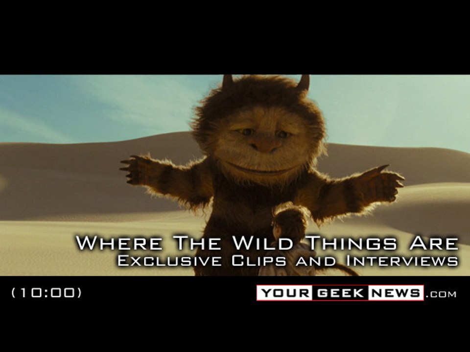 PREVIEW: WHERE THE WILD THINGS ARE Sendak + Jonze = Awesome?