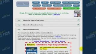 Instant Bonus Page Review and How To