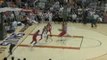 NBA Marreese Speights finishes a 3-on-1 fast break with a hu