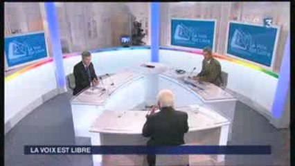 Michel Vauzelle - La voix est libre France 3 le 17/10/2009