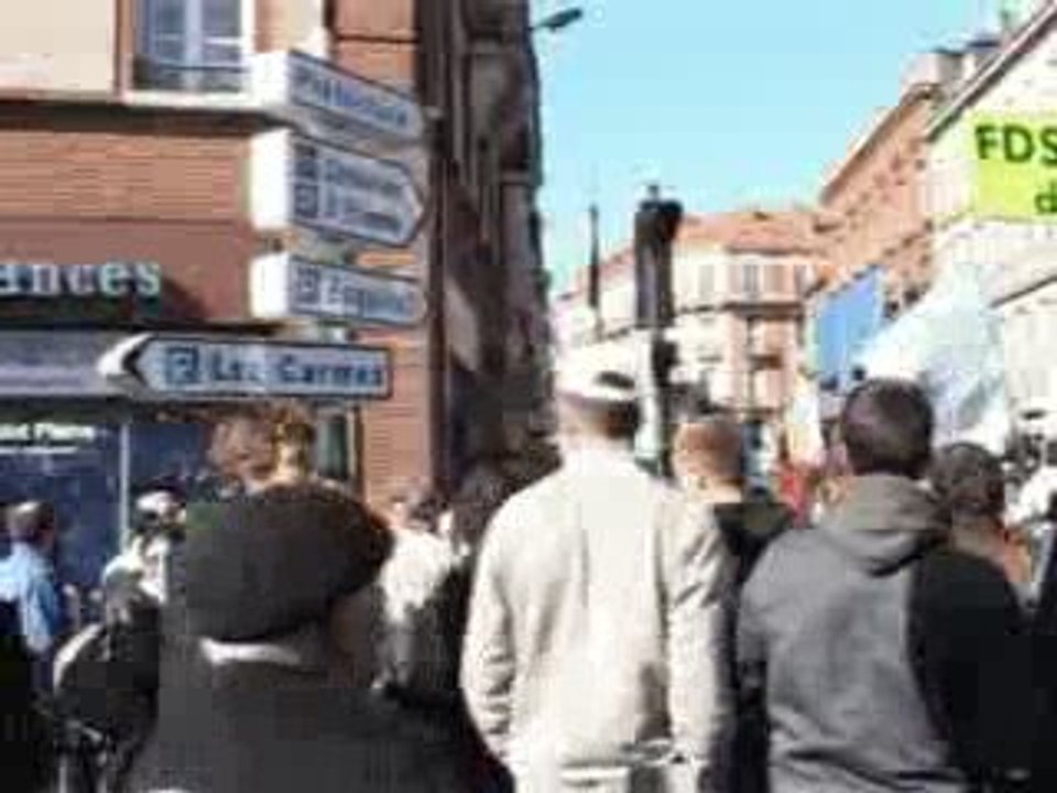 Manifestation des agriculteurs, Toulouse, 16 octobre 2009