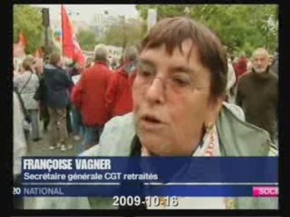 Manifs de retraités