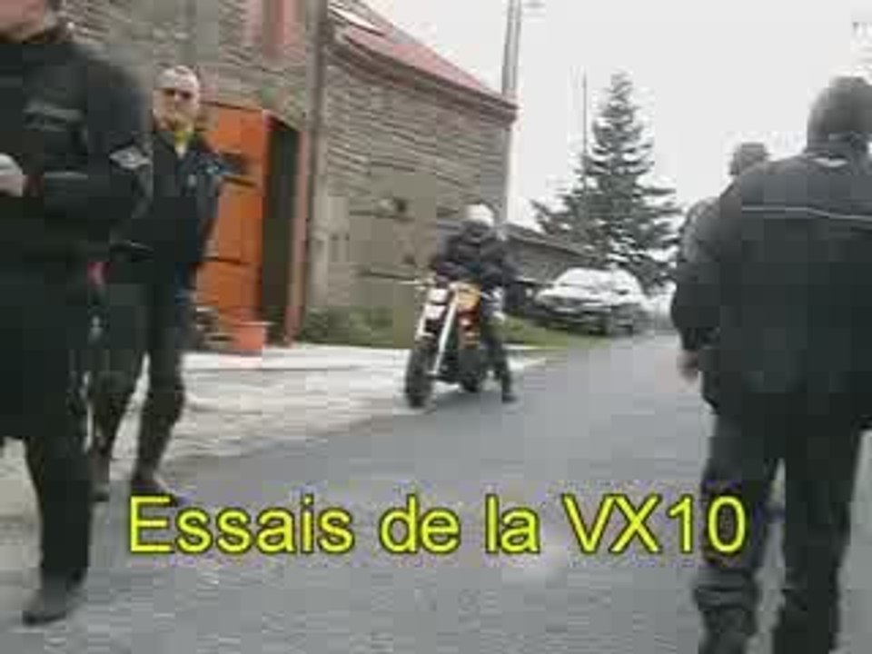 Présentation de la Voxan VX10 chez Auvergne Motos Classiques