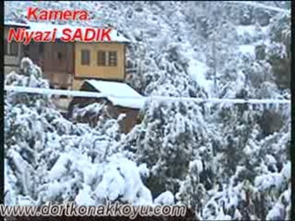 DÖRTKONAK KÖYÜ KAR YAĞIŞI 29/09/2009