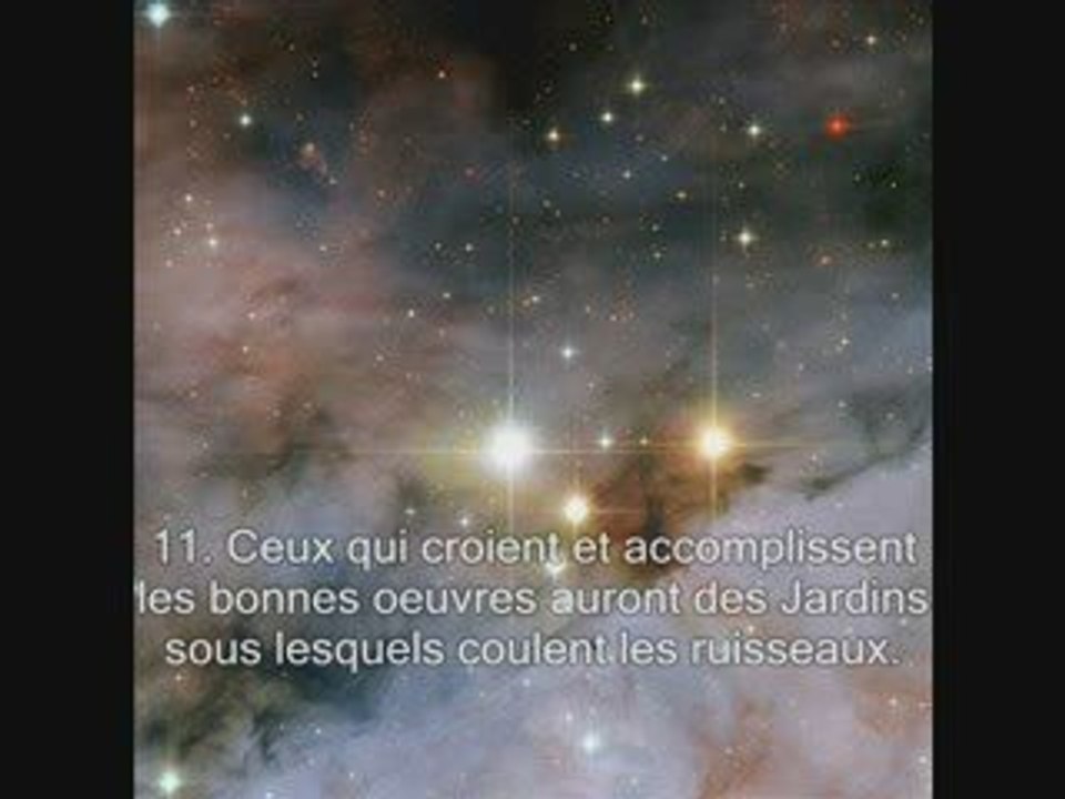Sourate 85 Les constellations ( Al-Buruj)