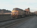 UP #5891 W/ Empty Coal Loads & 2 SP Units!!