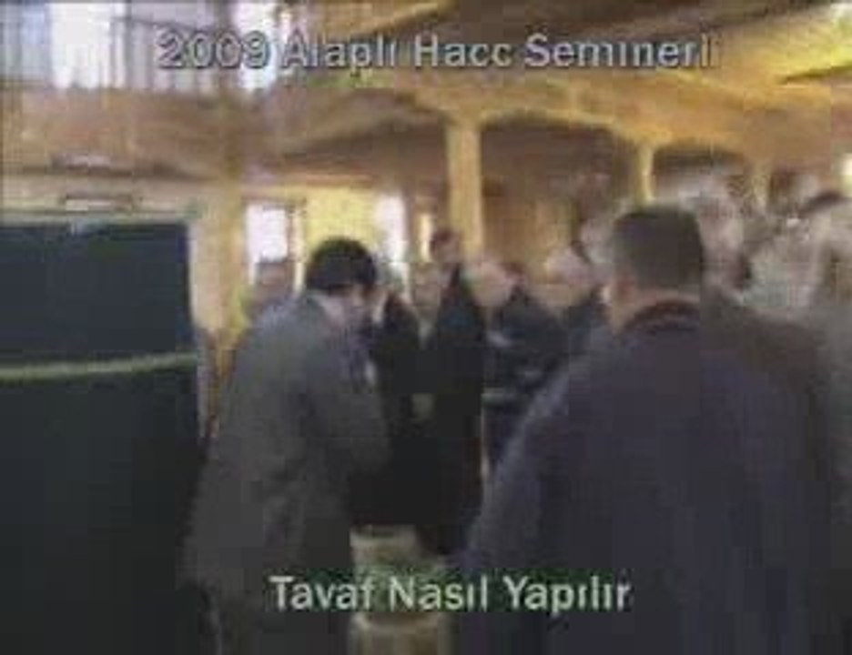 alaplı hac semineri tavaf yapmak