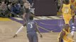 NBA Gerald Wallace goes behind his back past Kobe Bryant to