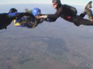 Saut en parachute d'Olivier Lecherf le 18/10/2009