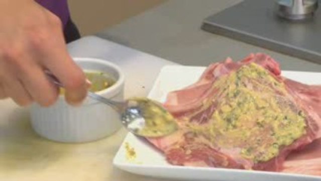 Pan Seared Pork Chops with Roasted Squash and Apples Recipe