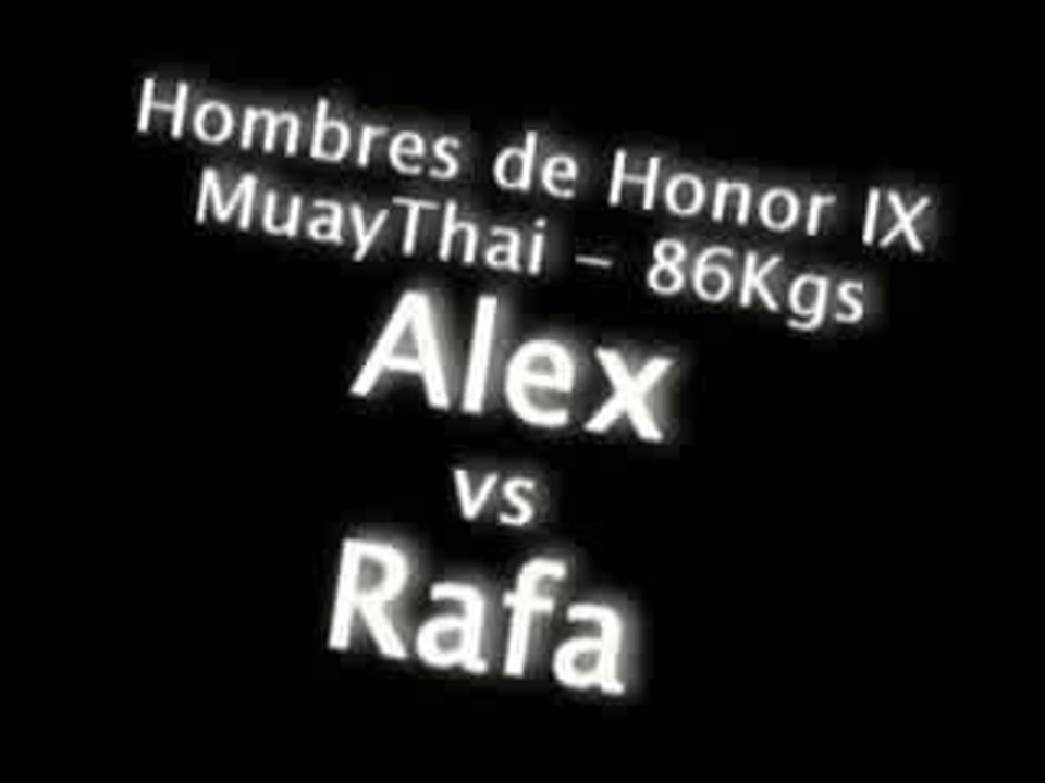Hombres de Honor IX c06 Alex vs Rafa
