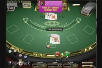 GAGNER AU BLACKJACK SUR CASINO RIVA