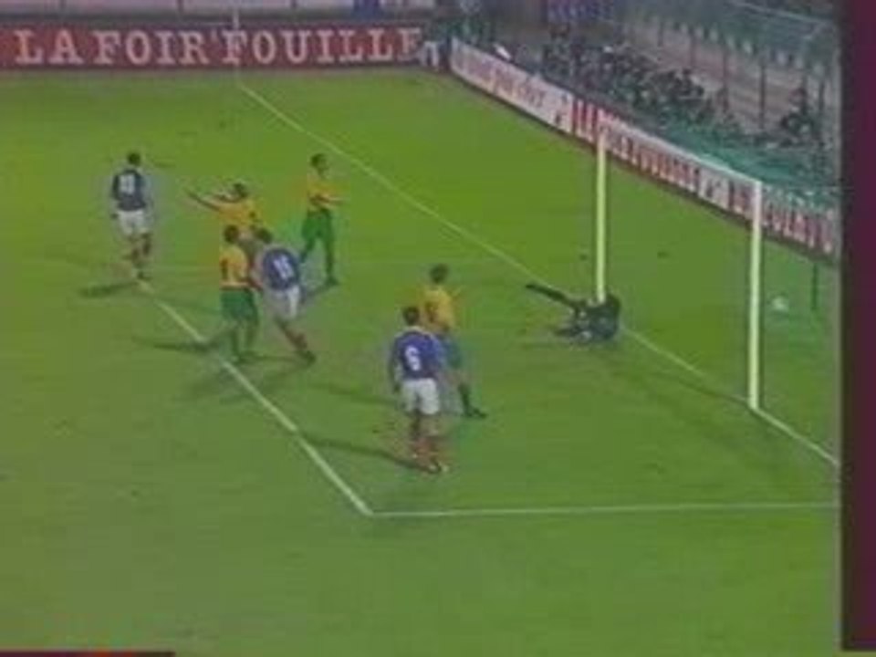 France - Azerbaïdjan 10-0 (6 octobre 1995)